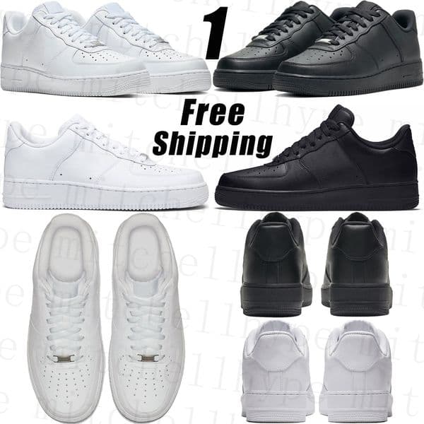 Free Shipping Designer 1 1s airforcesmens airforced airforcee 1 sneakers Shoes airforce1box chaussure mens womens white men women trainers casual luxury