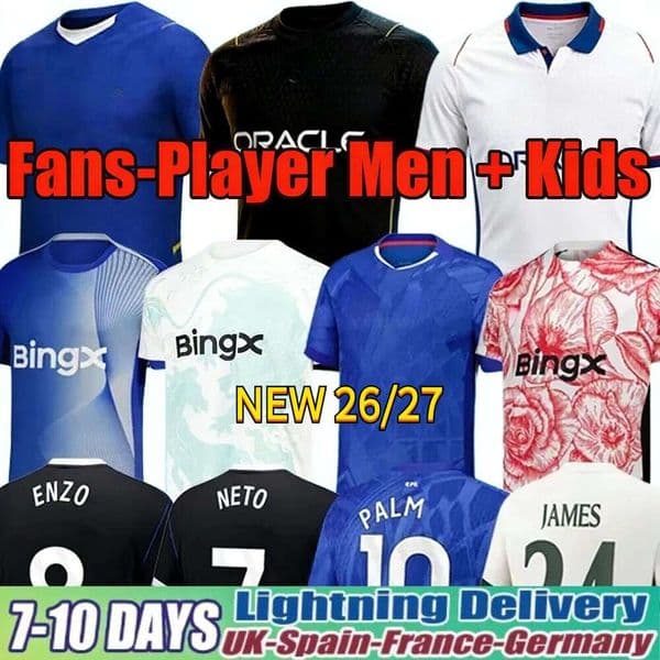 NEW Chelseajersey 25 26 27 Cole Palmer Jadon Sancho Enzo Fernandez Jersey Marc Cucurella Mykhailo Mudryk Caicedo Kit Kids Chelse Football Shirt Cfc Chelses