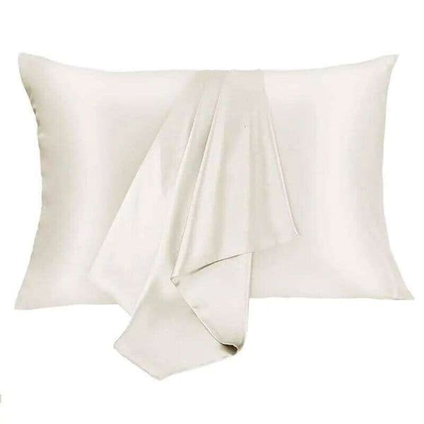 Pillow Case Satin Hair Skin Friendly Simulation Silk Pillowcases With Envelope Closure For Bedroom Office Living Room No Pillow 26Y0311