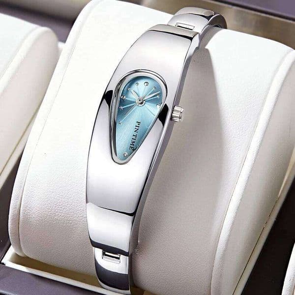 New Shaped Teardrop Quartz Watch Bracelet Water Droplet Waterproof Male Female Couple Advanced Y2K Exquisite Ins Niche Watches