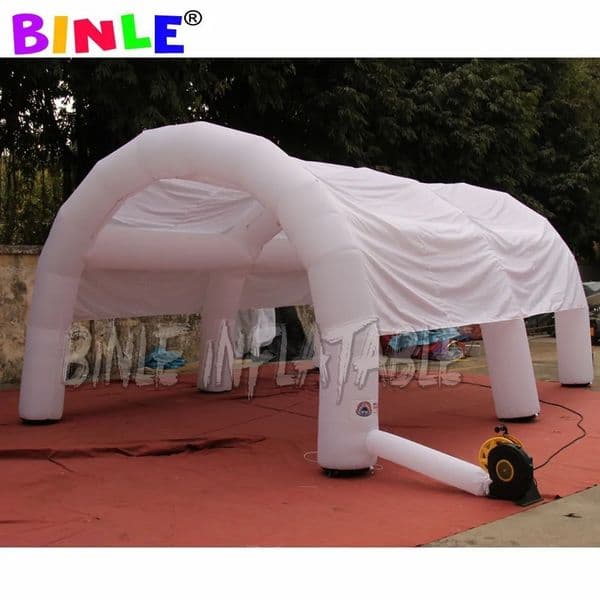 Custom made mobile blow up inflatable tent with LED light waterproof dome arch tents canopy for outdoor parties or events
