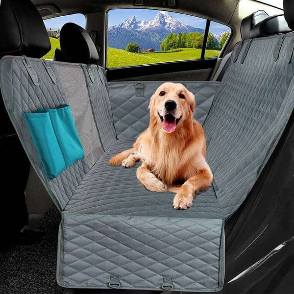 PETRAVEL Cover Waterproof Pet Travel Dog Hammock Car Rear Back Seat Protector Mat Safety Carrier For Dogs 26Y0311