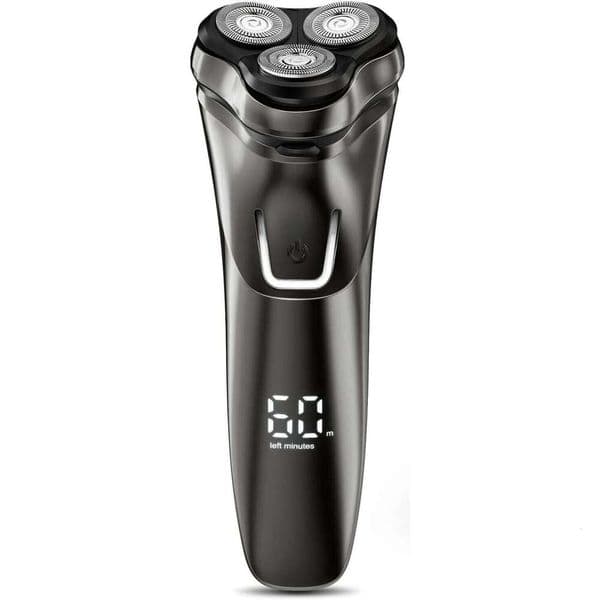 Razor for Men Cordless Wet/Dry Rotary USB Fast Charging With Trimmer Waterproof Electric Shaver 26L0311