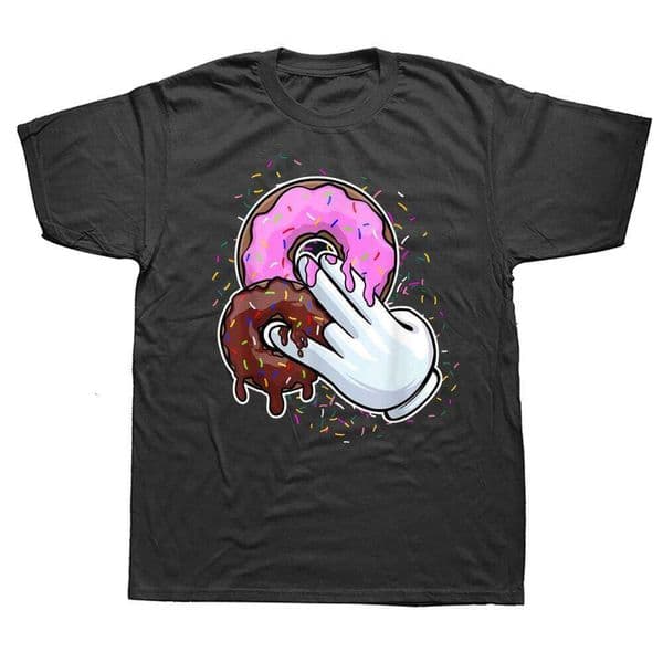 Funny 2 The Pink 1 In the Stink I Donut Sex instruction Humor Jokes T Shirt Graphic Cotton Short Sleeve Birthday Gift T-shirt J260306