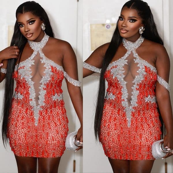 2026 Orange Sheath Cocktail Dress Halter Rhinestones Appliques Short Mini Graduation Homecoming Dresses For Special Occasions Sweetheart Gowns ZJ061