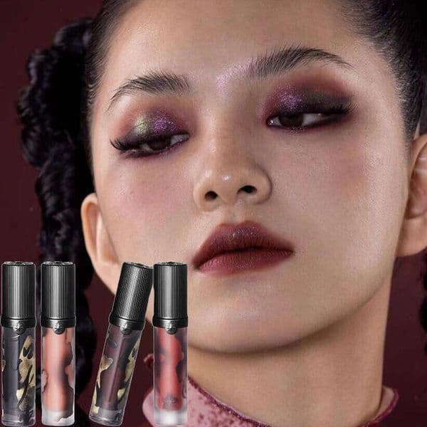 Girlcult Velvet Matte Liquid Lipstick Waterproof Long Lasting Quick-drying Non-Stick Cup Nude Stain Vegan Lip Gloss Z260311
