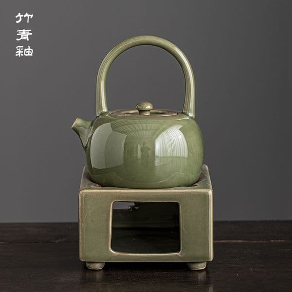 Bestseller Large-capacity ceramic home use filter for flower tea, teapot with handle, kung fu set, pot, tea brewing device wholesale ddmySat
