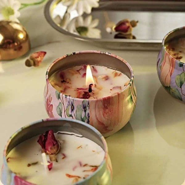 Dried Smokeless Aromatherapy Candles Bathtubs Yoga | Gratitude Gifts for Christmas, Birthdays, and Mother's Day S26