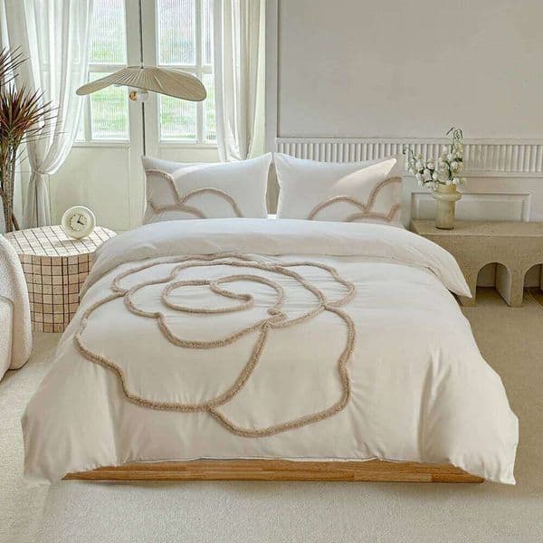 Duvet Bedding Set Twin Full Queen King Size 135x200 Nordic Quilt Cover 240x220 Double Single Floral Bed Linen 200x200 H260311