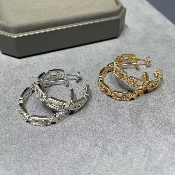 Earrings Women's Designer Earrings Style Luxury Stud Earrings Classic Simple Earrings Stainless Steel Silver Letters Elegant Women's Stud Earrings