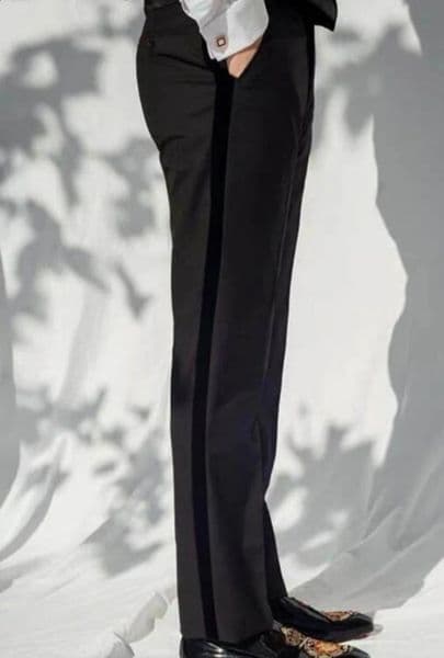 Mens Suit Pants High Quality Spring Autumn Straight Business Dress Trousers Formal S-5XL Classic Black Trousers Pants 260227
