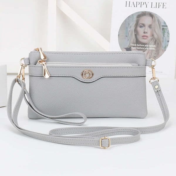 2026 New for Middle-Aged Mothers, Simple Women's Crossbody Bag, Fashionable and Versatile PU Small Square Bag