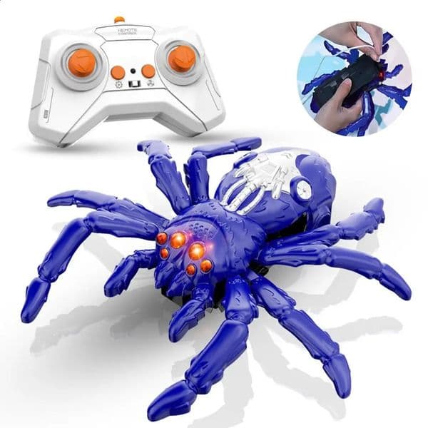 Remote Control Gecko Wall Climbing CarElectric RC Lizard Toy Novelty Crawling Spider Realistic Reptile Toy 260304
