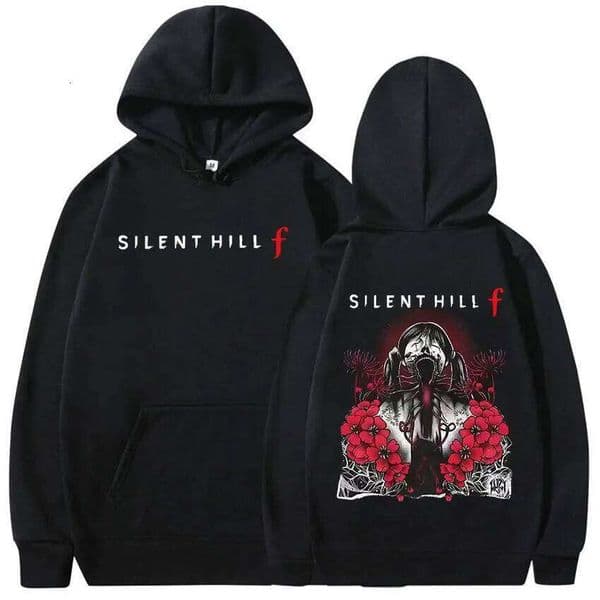 Hot Game Silent Hill F Graphic Hoodie Men Women Cosplay Clothing Pullover Sweatshirt Vintage Fashion Oversized Hooded Streetwear C260311