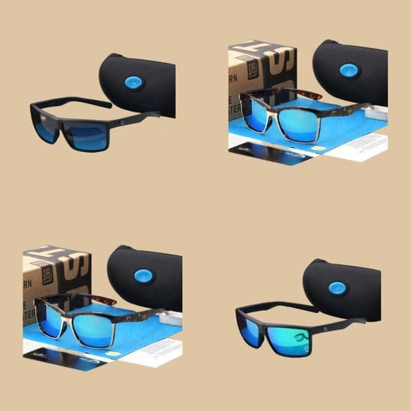Designer Driver Sunglasses Men's Fishing UV Block Square sunglasses Women's black goggles Retro polarized sunglasses zl639