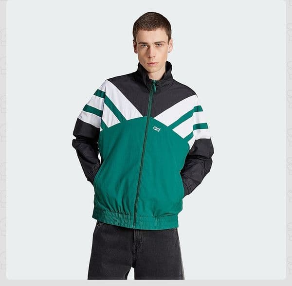 2026 Spring New Mens Retro Stand Collar Soccer Woven Sports Loose Jacket Coat JX3053 Z260608