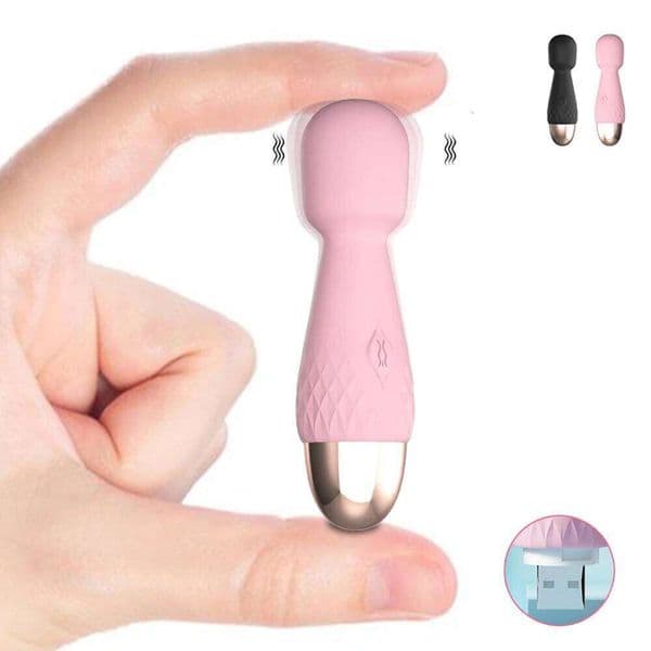 10 Speed Mini Clitoris Vibrators USB Recharge AV Massager Sexual Wellness Erotic Sex Toys for Women G Spot Vibrator Z260312