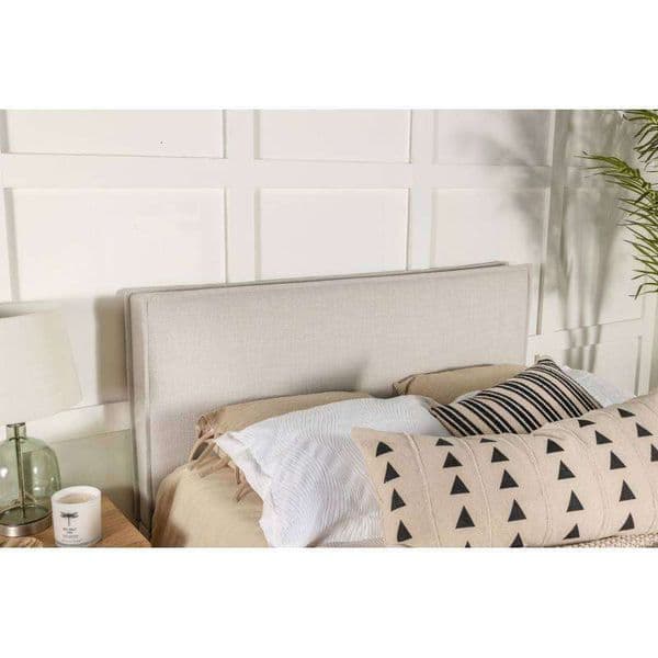 Sand Headboard with Flange Details