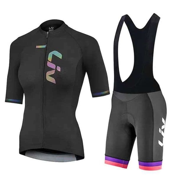 LIV Women's summer road jerseys bibs breathable quick drying clothes cycling shirts 26Y0311