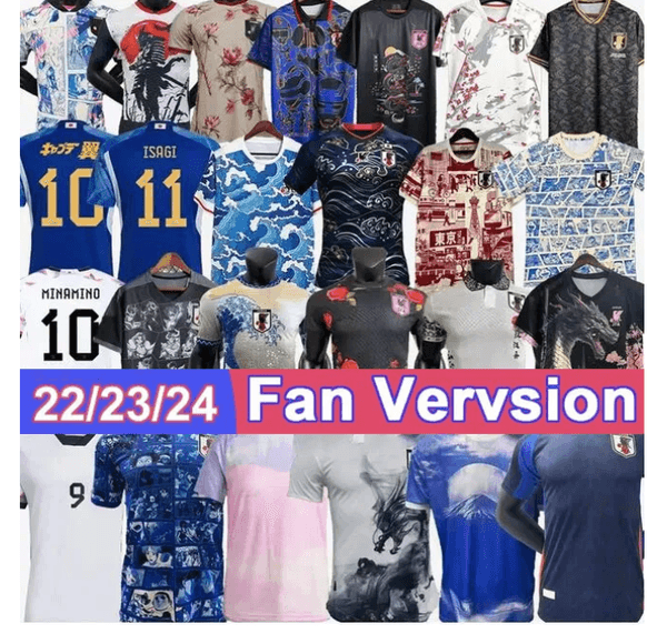 2024 2025 JapAn Soccer Jerseys Cartoon UEDA ITO ISAGI ATOM TSUBASA MINAMINO DOAN KUBO MITOMA TOMIYASU ENDO NAKATA 22 23 24 Japanese 666
