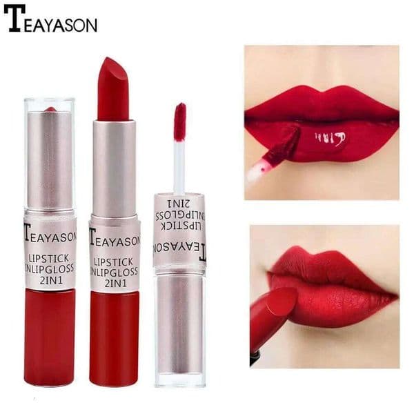 Matte Liquid Lipstick Waterproof Non Transfer Long Wear Pink Lip Gloss Tint Moisturizing Makeup for Women Ladies W260311