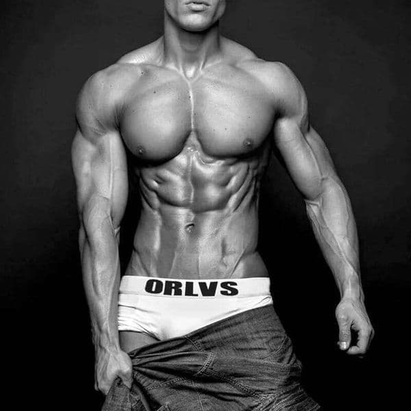 ORLVS-OR125 Men's Shaping Boxer Briefs 95% Cotton Breathable Slimming Underwear Comfortable Low-Rise Trunks with Lifting Support Z260312