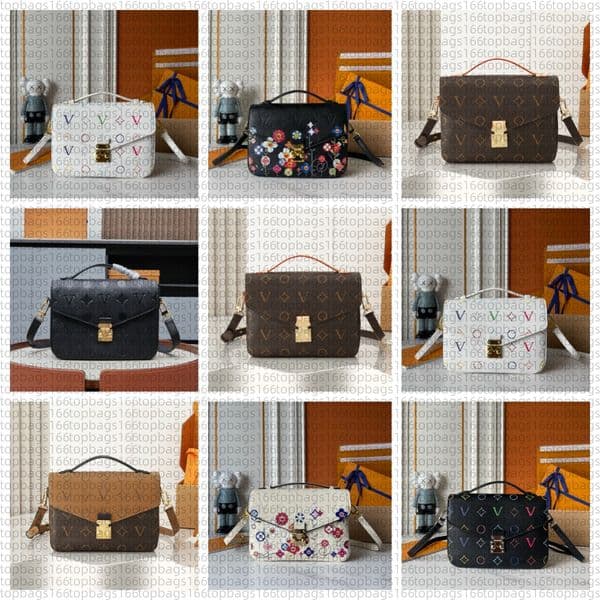 Tote bag POCH ETTE ME TIS messenger bags brand Designer Colorful embossed printing design shoulder crossbody package clutch handbag wallet purse M40780 M41487