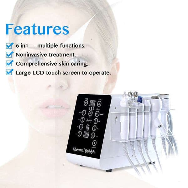 Multifunction 6 In 1 Microdermabrasion Instrument For Face Moisturizer Diamond Peel Dermabrasion And Peeling Skin Beauty Deep Cleaning Machines