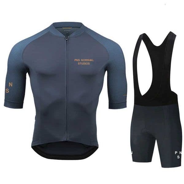 Pns 2025 Road Bike Jersey Set Mens Cycling Clothing Summer MTB New Team Clothes Short Sleeve Uniform Ropa De Ciclismo Hombre H260312