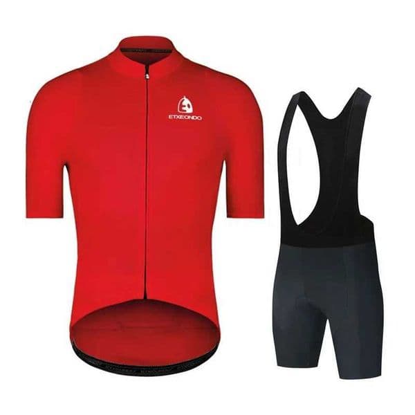 Etxeondo 2025 Cycling Clothing Men Cycling Set Bike Clothing Breathable Anti-UV Bicycle Wear/Short Sleeve Cycling Jersey Sets H260312