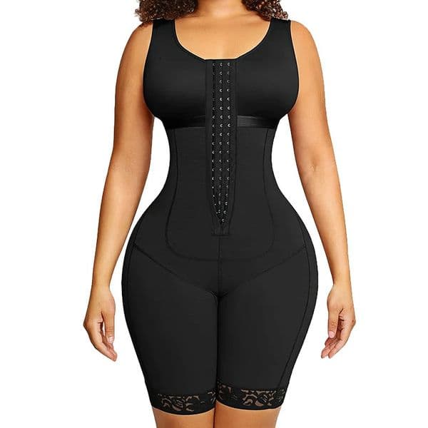 Shapewear for Women High Waist Bodysuit Tummy Control Shaper Postpartum Abdominal Tightening Full Body Shaping Clothing Butt Lifter Open Crotch Design