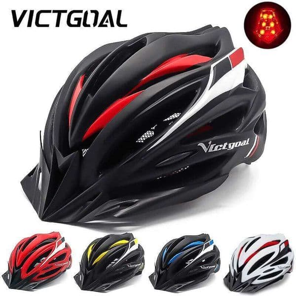 VICTGOAL Bicycle For Men Ultralight Safety MTB Road Racing Bike Speed Motorcycle Electric Scooter Cycling Helmet 26W0312