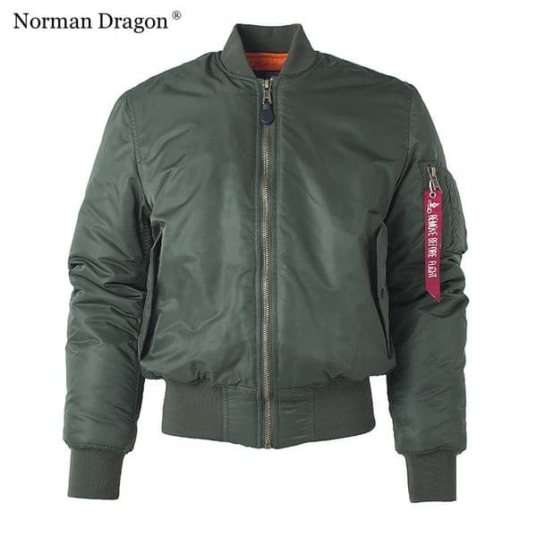 Military tactical Male Army MA-1 Flight Bomber Jacket Baseball Varsity College Pilot Air Force Waterproof Winter Coat For Men 260311