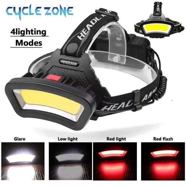 COB Headlamp Wide Range Lighting for Hunting Super Bright Fishing Camping Lantern Headlight Rechargeable Lamp Lights 26W0312