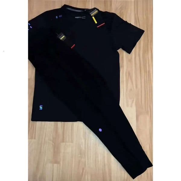 Under Armou Tracksuit Mens Designer Sports Suit Letter Print Casual Breathable Running Yoga T Shirts Under Armouries Fitness Loose Quick Drying Set Jogger Pants B6b