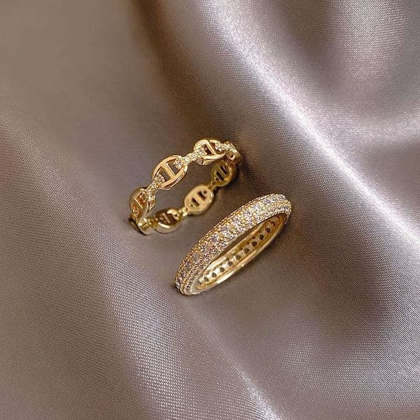 All-Diamond DDesigner Exquisite Light Luxury Index Finger Fashion Ring for Women Minimalist Style Versatile Hand Jewelry