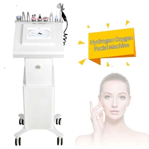 Advanced 10-In-1 Face Dermabrasion Skin Exfoliating Luxury Face Spa Beauty Microdermabrasion Oxygen Spray Pore Cleaning Bubble Beauty Machin