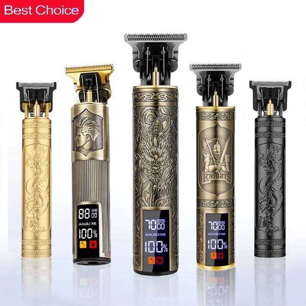 New! T9 Professional Hair Trimmer/Accessories | Portable Electric USB 0mm Bald Fade Cutting Machine for Men Home Haircut C260312