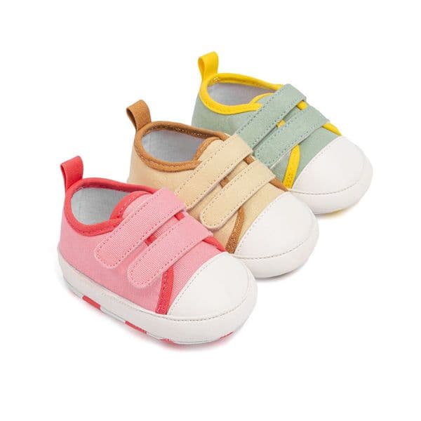 Baby Girls Boys Shoes Infant Cotton Non-slip Soft-sole Canvas First Walker Unisex Shoes Umshop Newborn Loafers Flats 0-18 Months U0025