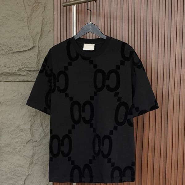 Designer MensT shirts embroidered letters pattern man T-shirt Cotton Casual Tees Short Sleeve Hip Hop Streetwear TShirts