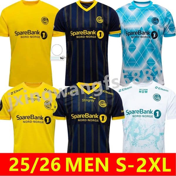 2026 2027 FK BODO GLIMT EUROPA Hauge Soccer Jerseys 25 26 27 Bodo/Glimt Home away Men Fans Football jersey Shirt Kit Hogh Fet Helmersen