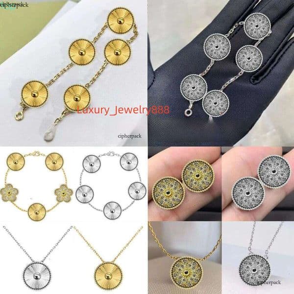 Classic Lucky Clover Necklace Bracelet Earrings Womens and Girls Valentine's Mother's Day Engagement Jewelry