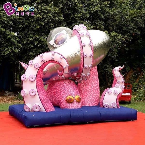 Direct sales Octopus tentacle inflatable air model Octopus airship air model boat difficult to pass decoration