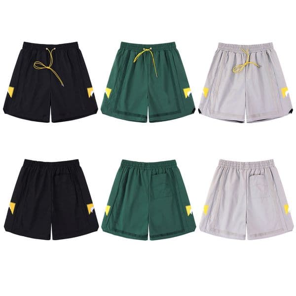 Designer Mens Shorts Letter Graphic Print High Street Vintage Hip Hop Shorts Summer Mens Womens Loose Casual Washed shorts