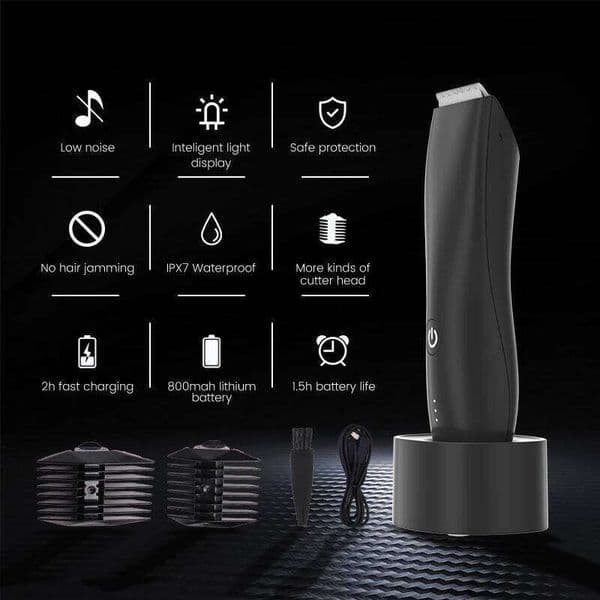 Professional Clipper Rechargeable Beard Trimmer Cutting Machine Electric Shaver For Body Hair Shaving Safety Razor C260312