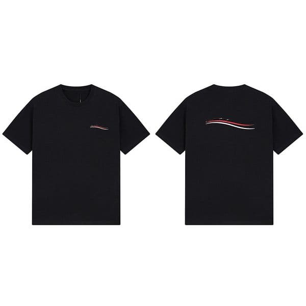 Designer Brand Tees T Shirts Top Quality Pure Cotton Short Sleeve Shirt Simple Letter Printed Summer Casual Men Clothing Size S-3XL