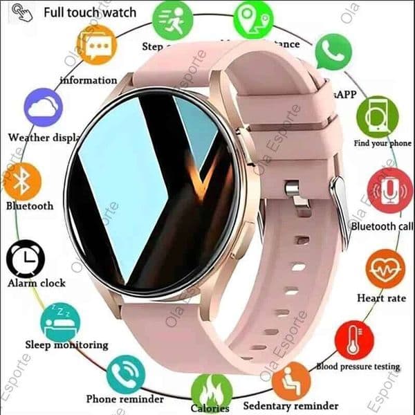 Call Smart Pro 1.39-Inch Custom Dials Music Sports Men Women Watch 6 Health Monitor Smartwatch For Android IOS 26Y0312