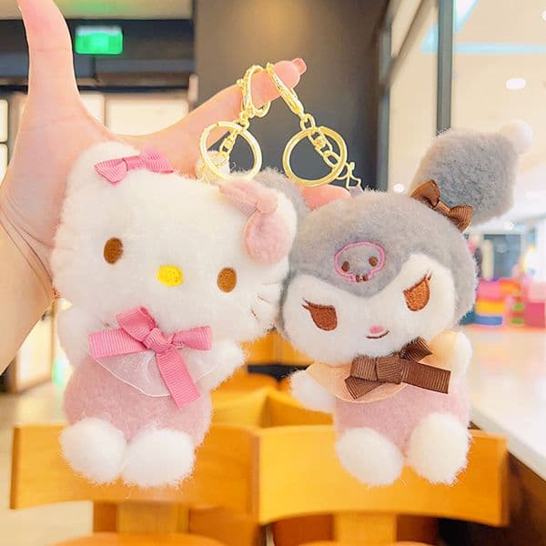 anrio My Melony Plush Keychain Bag Charm Cute Cartoon Stuffed Toy