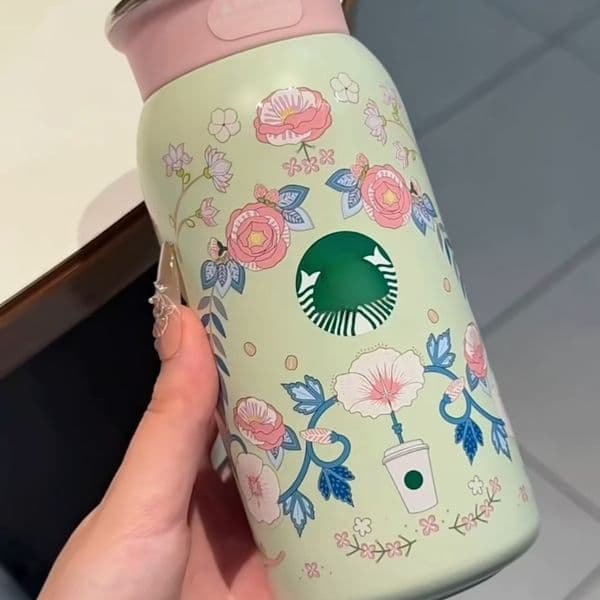 Luxury Designer Decor Water room Bottle Stainless Steel Insulated Cup 355Ml Small Milk Bottle Decoration For Home 6