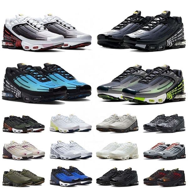 2026 designer Tn Plus 3 Womens Mens Running Shoes Tuned Fashion Tn3 Trainers Unity Mesh Aqua Sneakers tns Atlanta Terrascape big size 12